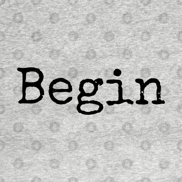 Begin Again - Start Each Day Fresh by ActionFocus